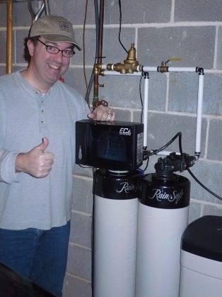 Happy Customer with New Whole House Carbon Filtration System